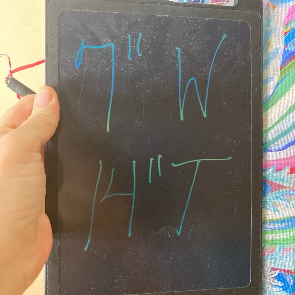 Peacock‎ Original Acryllic Painting Blues/Silver Signed - Picture 6 of 6